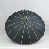 Ladies Umbrella Pagoda Princess Black SOAKE