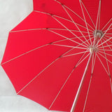 Ladies Umbrella Heart Shape Red SOAKE