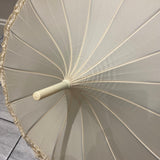 Umbrella Pagoda Frilled Beige