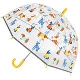 Childrens Dome Umbrella Dog Print