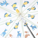 Childrens Dome Umbrella Dog Print