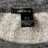 Ladies Vintage Top Size XL Grey DKNY