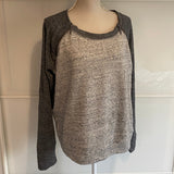 Ladies Vintage Top Size XL Grey DKNY