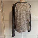 Ladies Vintage Top Size XL Grey DKNY