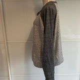 Ladies Vintage Top Size XL Grey DKNY