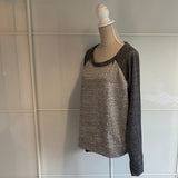 Ladies Vintage Top Size XL Grey DKNY