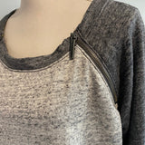 Ladies Vintage Top Size XL Grey DKNY