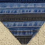 Decorative Denim Hanging Heart Decor (B)