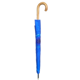 Ladies Umbrella Blue Gerbera Bloom Walking