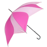 Ladies Swirl Umbrella Pink/Dark Pink SOAKE