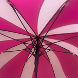 Ladies Swirl Umbrella Pink/Dark Pink SOAKE