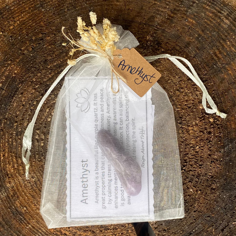 Amethyst T'Stone, Properties Card & Pouch