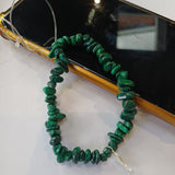 Malachite Phone Charm Strap Accessory