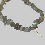 Labradorite Phone Charm Strap Accessory