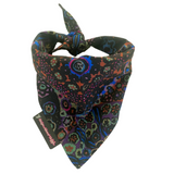 Dog Bandana Millefiore Dark Print