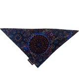 Dog Bandana Millefiore Dark Print