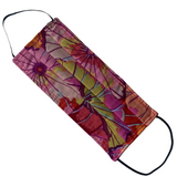 Reversible Face Covering Lotus Flower