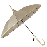 Walking Umbrella Pagoda Classic Cream