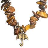 Tigers Eye Phone Charm Strap Accessory