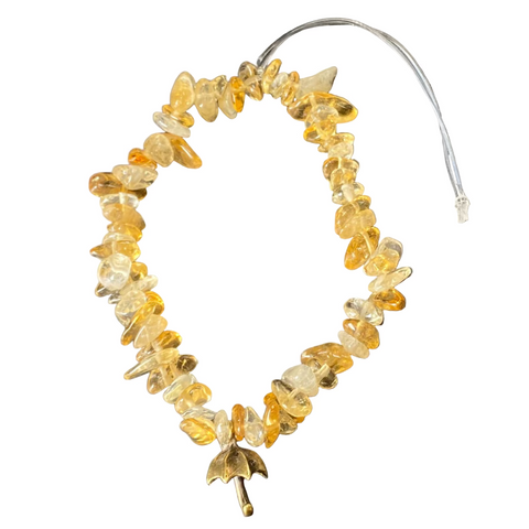 Citrine Phone Charm Strap Accessory