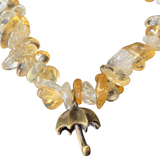 Citrine Phone Charm Strap Accessory