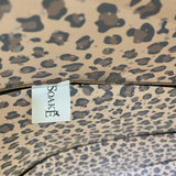 Walking Umbrella Pagoda Classic Leopard Print