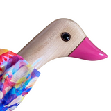 Duckhead Umbrella Compact Floral Pink