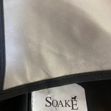 Compact Umbrella Ladies SOAKE Black Cream Swirl