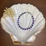 Crystal Bracelet Amethyst Labradorite