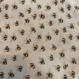 Dog Bandana Tie On Bee Print