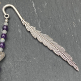 Handmade Amethyst & Labradorite Bookmark