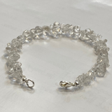 Clear Quartz Chip Bracelet and Crystal