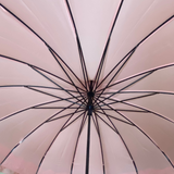 Walking Umbrella Pagoda Frilled Pink