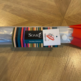 Ladies Umbrella Dome Clear Red SOAKE