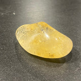 Citrine Tumblestone with Properties Card & Pouch