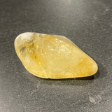 Citrine Tumblestone with Properties Card & Pouch