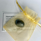 Hematite T'Stone with Properties Card & Pouch