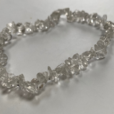 Clear Quartz Flower Point Phone Strap
