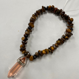 Tigers Eye Brown Point Phone Strap