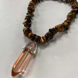 Tigers Eye Brown Point Phone Strap
