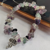 Fluorite Phone Charm Strap Accessory