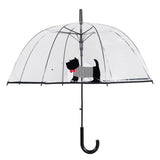 Ladies Umbrella Dome Scottie Dog