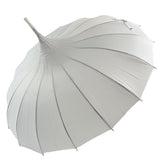Walking Umbrella Pagoda Classic White