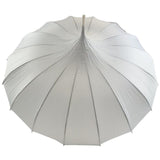 Walking Umbrella Pagoda Classic White