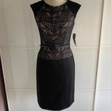 Ladies Vintage Dress Size 4 Black London Times