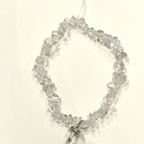 Clear Quartz Phone Charm Strap Accessory