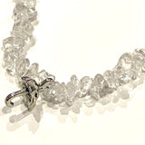 Clear Quartz Phone Charm Strap Accessory