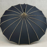 Ladies Umbrella Pagoda Princess Navy SOAKE