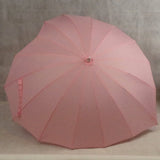 Ladies Umbrella Heart Shape Soft Pink SOAKE