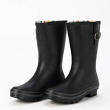 Evercreatures Ladies Short Wellies All Black